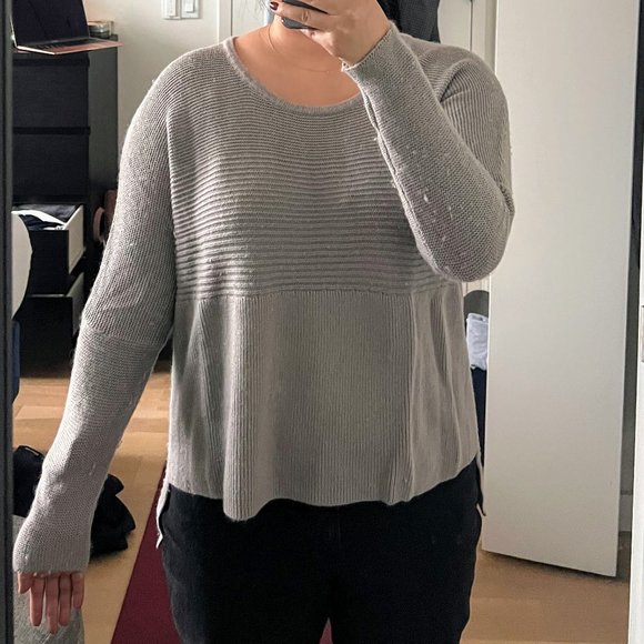 Helmut Lang Grey Sweater, size Small - Picture 4 of 5